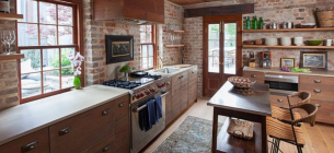 25 Ide Dapur Rustik yang Mengesankan